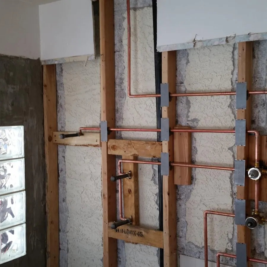 Copper pipe installation for Burst Pipe Repair in Maplewood